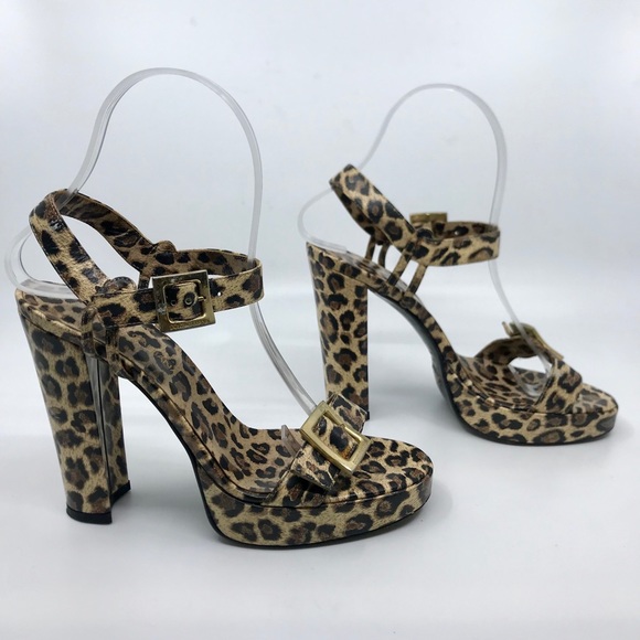 Dolce & Gabbana Shoes - Leopard DOLCE & GABANNA Sky High Sandals